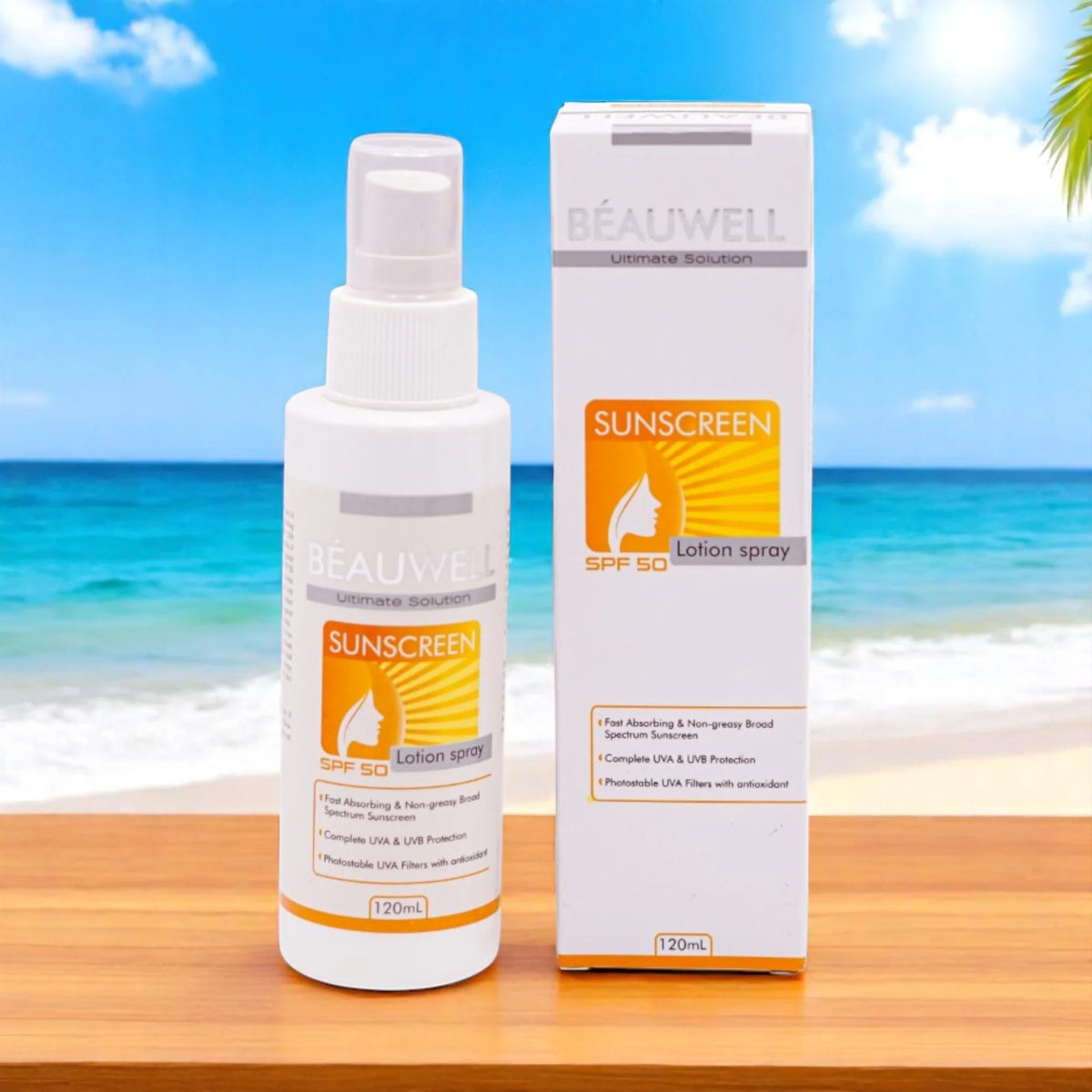BEAUWELL SPRAY SUNSCREEN