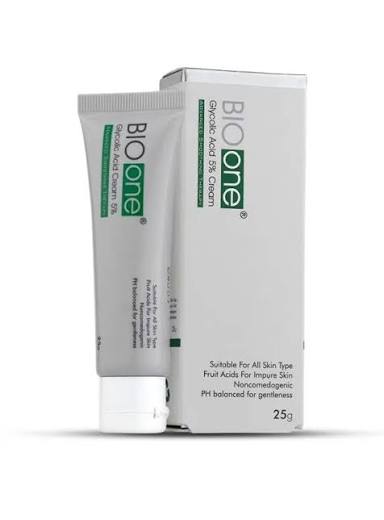 BIOONE 5% GLYCOLIC ACID CREAM
